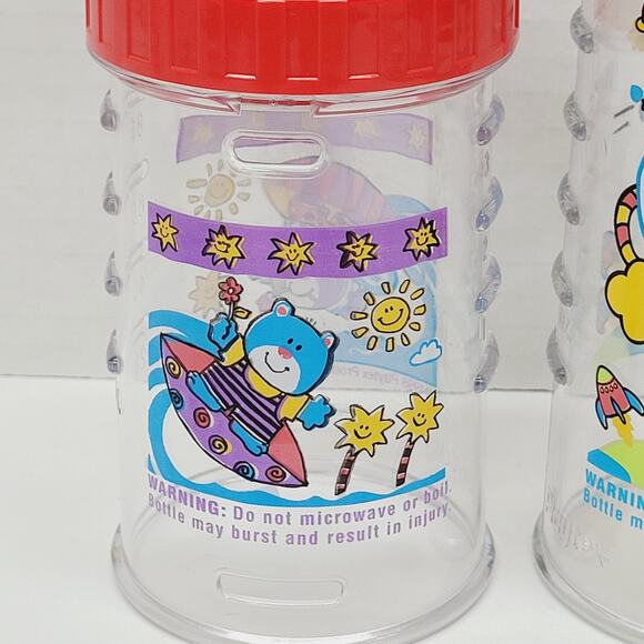 Vtg PLAYTEX Drop-In ORIGINAL NURSER Bottles Holder 8 4 oz RARE With Nipple 1998 - Picture 3 of 9